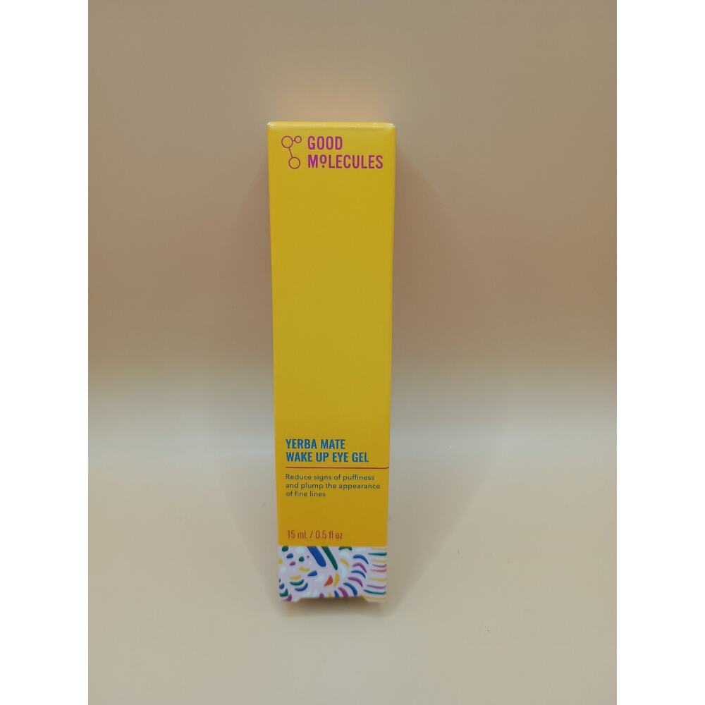 Good Molecules Yerba Mate Wake Up Eye Gel - Hydrating Undereye Gel Cream New